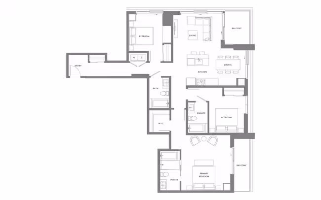 Unit N-3108 N-3108 floor plan